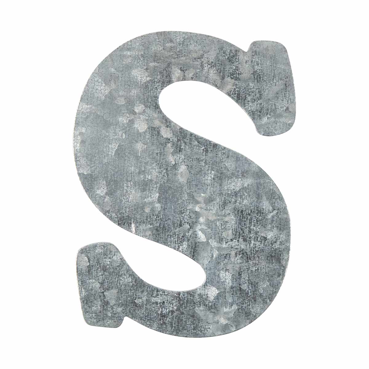 Tin Letter - S, 4 in