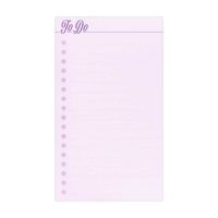 Ryder & Co. Purple Mini List Pad, 50 Sheets
