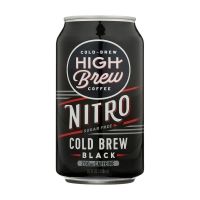 High Brew Cold Brew Coffee, Nitro, Black Coffee