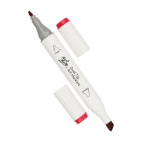 Mont Marte Premium Dual Tip Art Marker, Scarlet