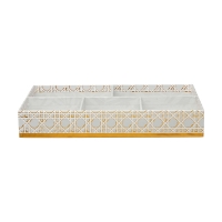 Desk Drawer Organizer, Gray Branching