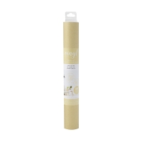 American Crafts Vinyl Roll, Glitter Gold, 12 x