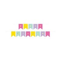 DIY Pastel Pennant Banner Kit