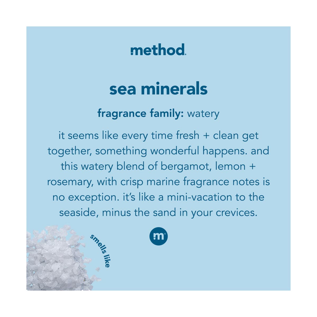 Method Sea Minerals Naturally Derived Foaming Hand Wash, 10 fl oz