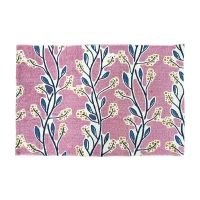Spring Floral Rug, Peach, 33 in x 22 in