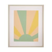 Wooden Sunshine Wall Art Décor