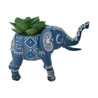 Faux Succulent in Elephant Shaped Planter