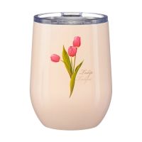 Travel Tumbler, 12 oz, Floral