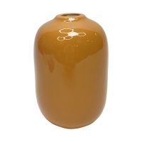Ceramic Vase, Tan, Large