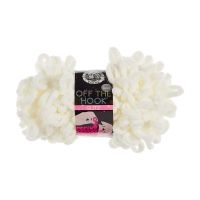 Lion Brand Yarn 'Off the Hook' White