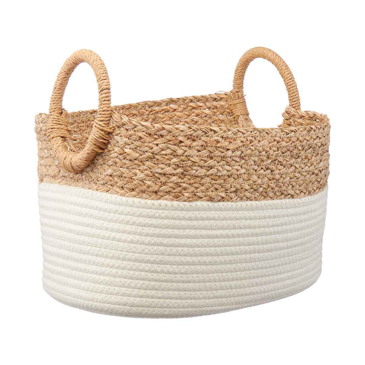 Water Hyacinth Weave Tote, Small