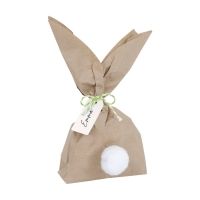 Easter Bunny Ears Paper Party Bags, 8 ct