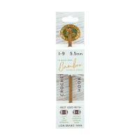 Line Brand Yarn Bamboo Crochet Hook, I-9, 5.5 mm